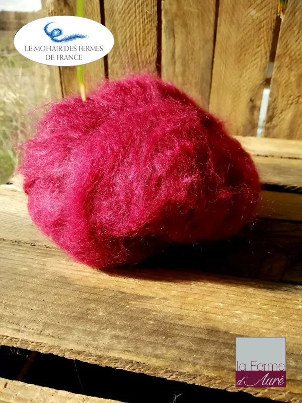 Pure laine mohair à tricoter - Bourgogne – EMERO