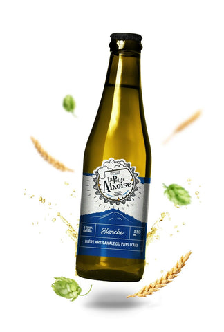 EMERO - La Petite Aixoise Blanche 33cl - Lot de 6 - Origine : Provence 🍻🇫🇷