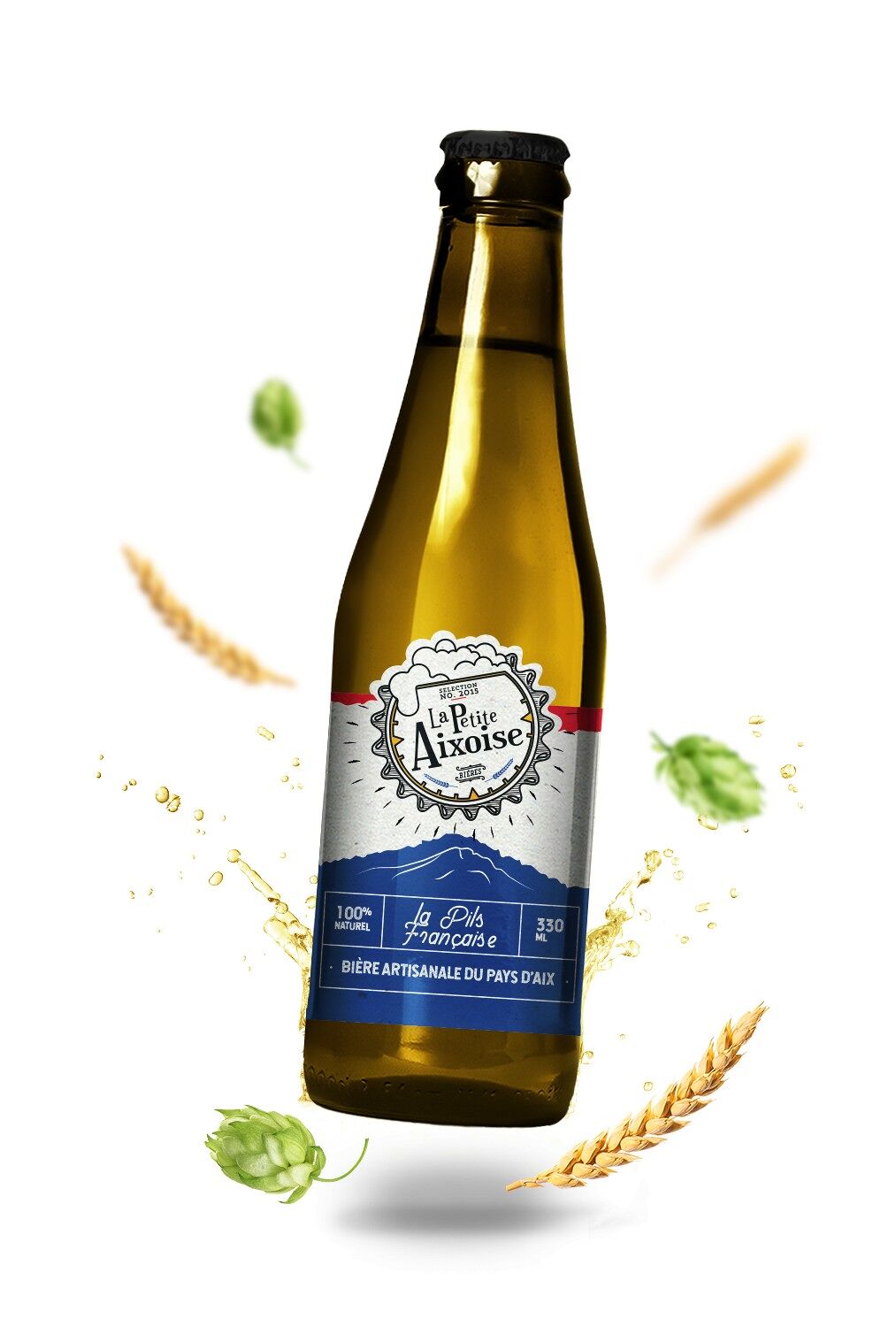 EMERO - La Petite Aixoise Pils Française 33cl - Lot de 6 - Origine : Provence 🍻🇫🇷