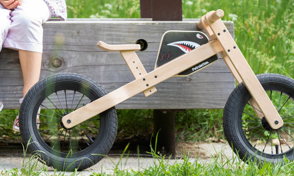 EMERO - Draisienne en bois / Personnalisation "Charly" - Origine : France 🏍️