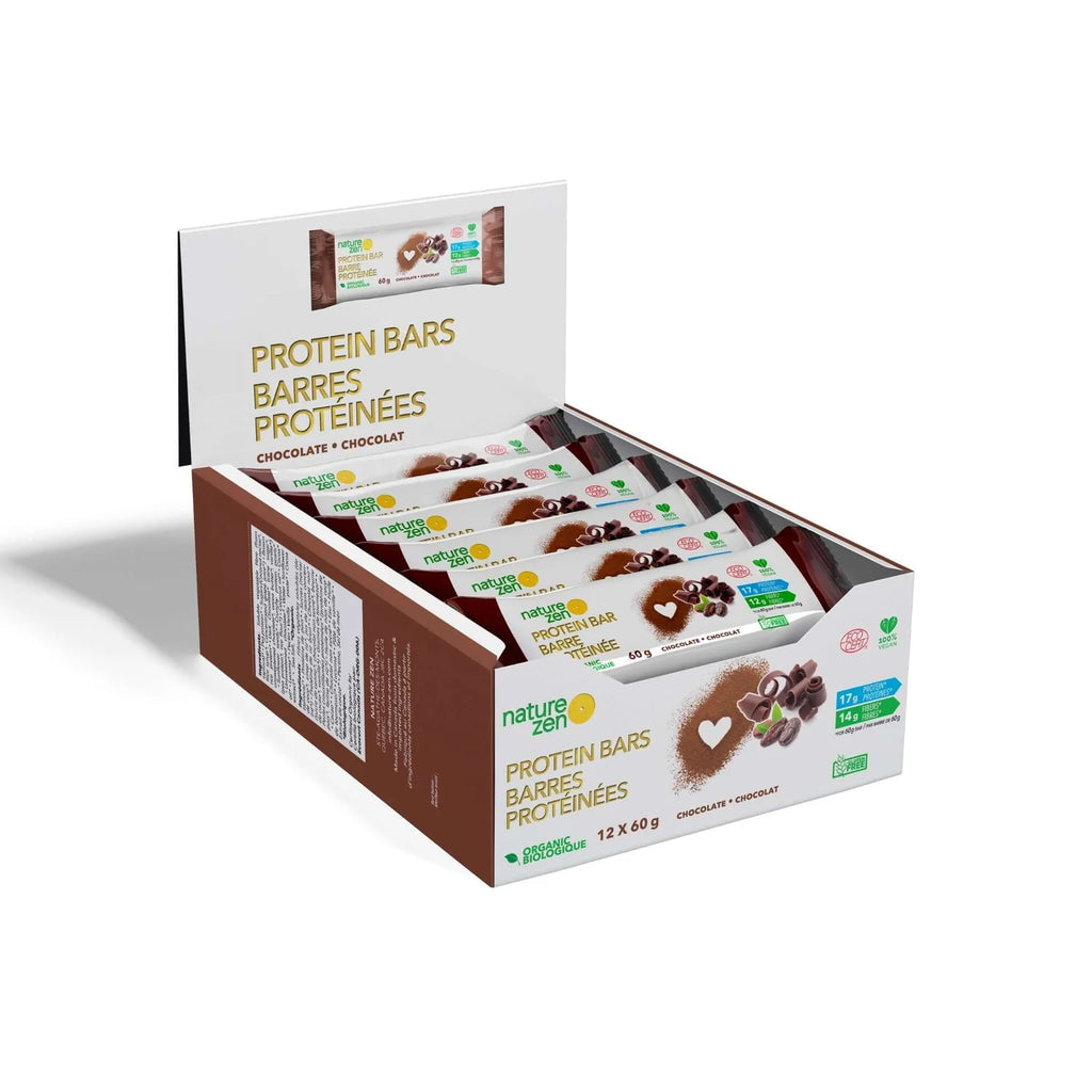 EMERO - Barres Protéinées Chocolat - Végétalienne - Bio et Sans Noix - Origine : France