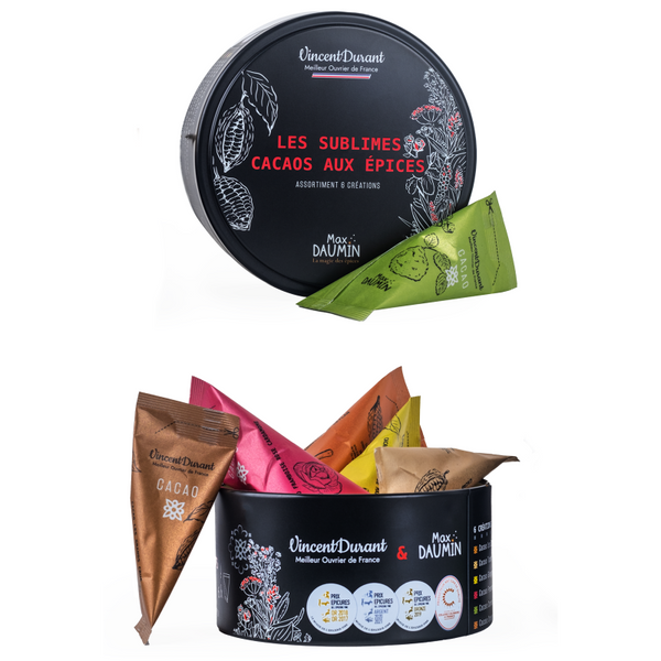Coffret Cacao aux Épices Made in France — Berlingots Grands Crus | EMERO