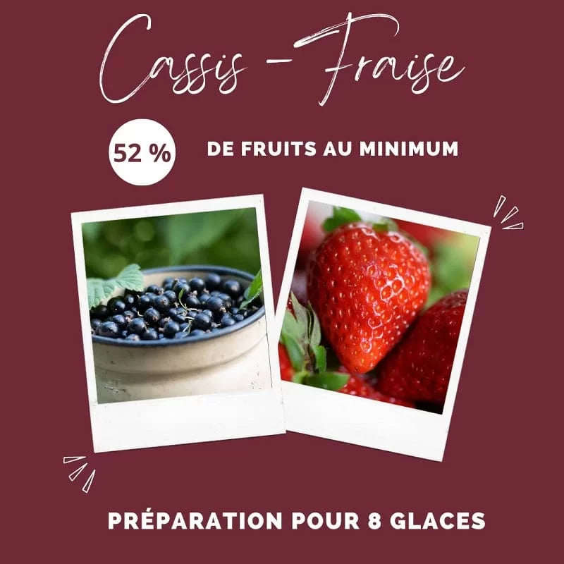 EMERO - Glace pour Chien / Cassis - Fraise - Betterave - Origine : France 🐾