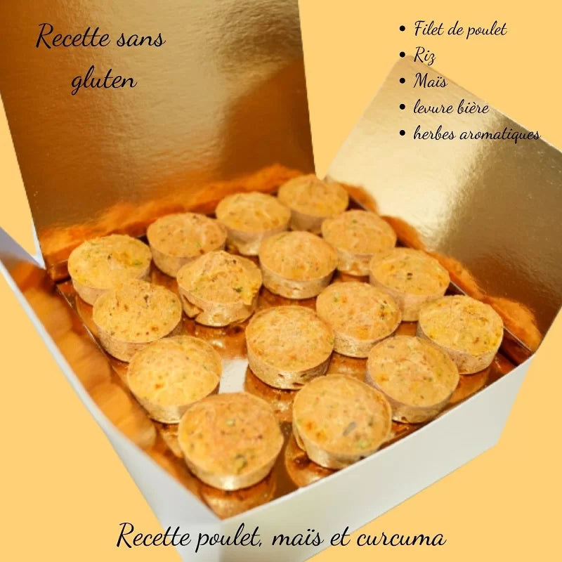 EMERO - Boite de Biscuits au poulet - Origine : France