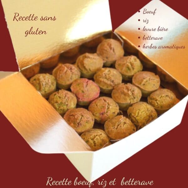Biscuits Naturels pour Chien - Bœuf & Betterave & Fabriqués en France | Bio & Gourmands