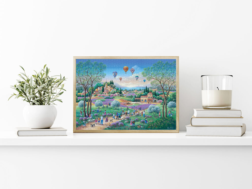 Le Ciel de Provence : Évadez-vous sous le Soleil du Sud avec ce Puzzle de 1000 Pièces