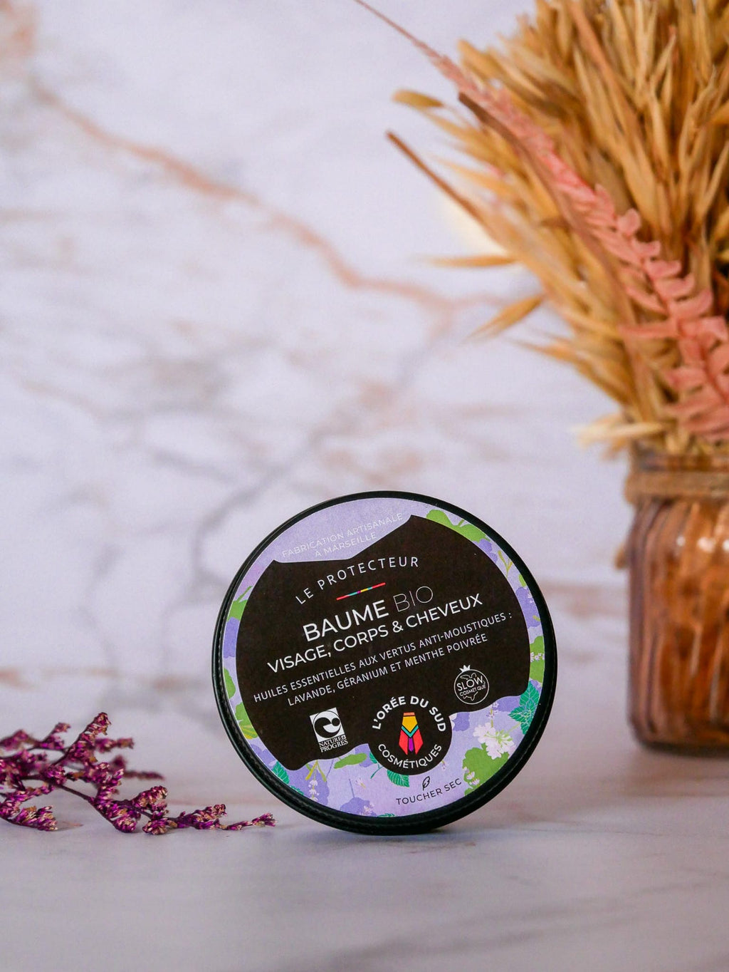 Le Protecteur - Baume Visage et Corps BIO & Fabriqué en France contre les Moustiques