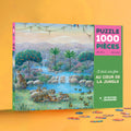 Au Cœur de la Jungle : Plongez dans une Aventure Sereine avec ce Puzzle de 1000 Pièces