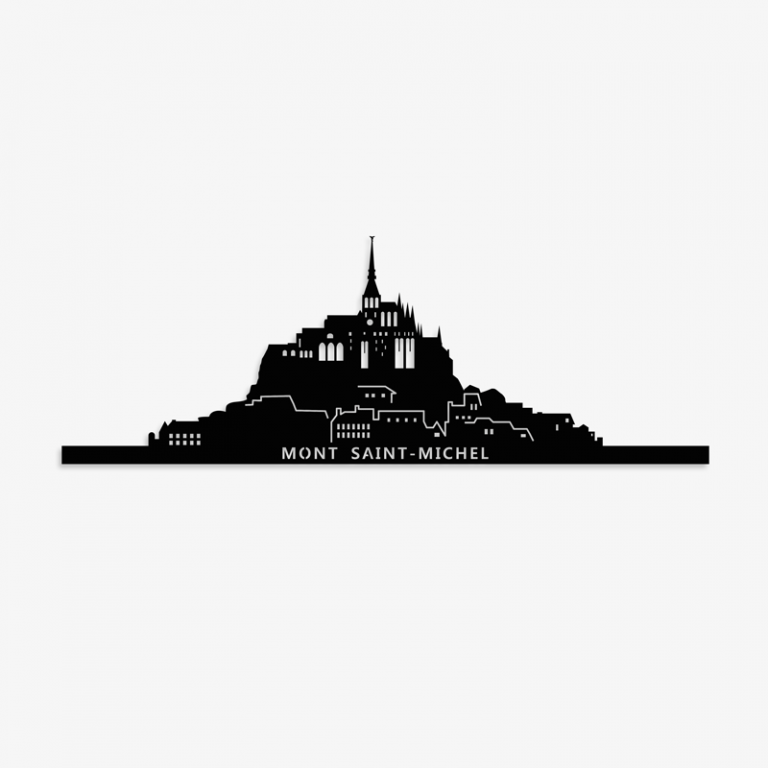 EMERO - SkyLine Mont-Saint-Michel / Silhouette Urbaine - Origine : France