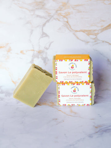 Le Polyvalent : Savon Ménager Solide BIO