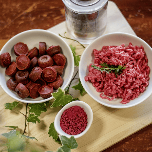Biscuits Naturels pour Chien - Bœuf & Betterave & Fabriqués en France | Bio & Gourmands