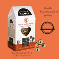 Biscuits Naturels pour Chien - Foie de Poulet & Potiron (Sachet 100g) & Fabriqués en France | Bio, Sans Gluten & Vitalité
