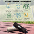 Assise Confort Thermo-Laine & Fabriquée en France | Isolation Naturelle & Nomade