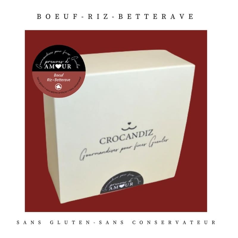 Biscuits Naturels pour Chien - Bœuf & Betterave & Fabriqués en France | Bio & Gourmands