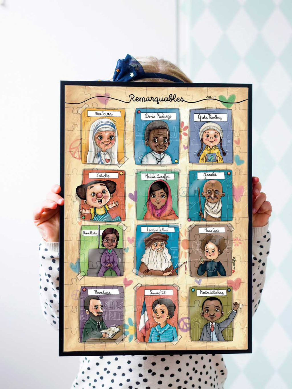 Puzzle Éducatif pour Enfants : Remarquables, Vol. 1 - 100 Pièces
