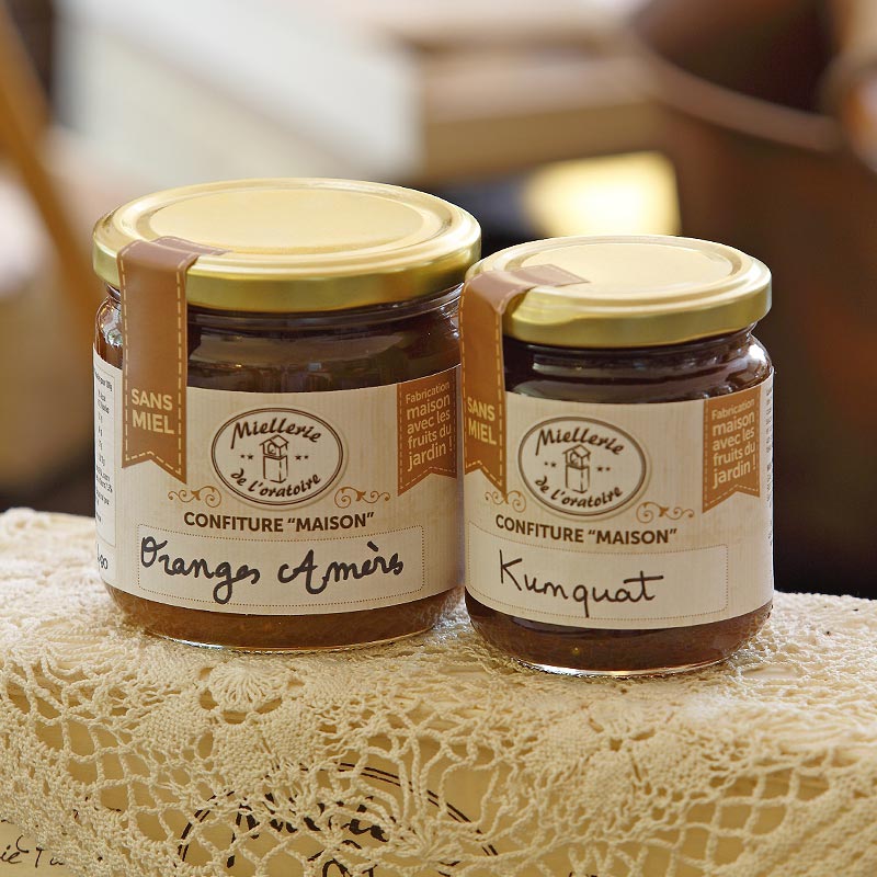 EMERO - Confiture au miel "Maison" aux Fruits du Jardin - Origine : France