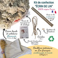 Kit écrin de lin (marmite norvégienne à confectionner) : Le kit DIY simplifié et français (Copie)