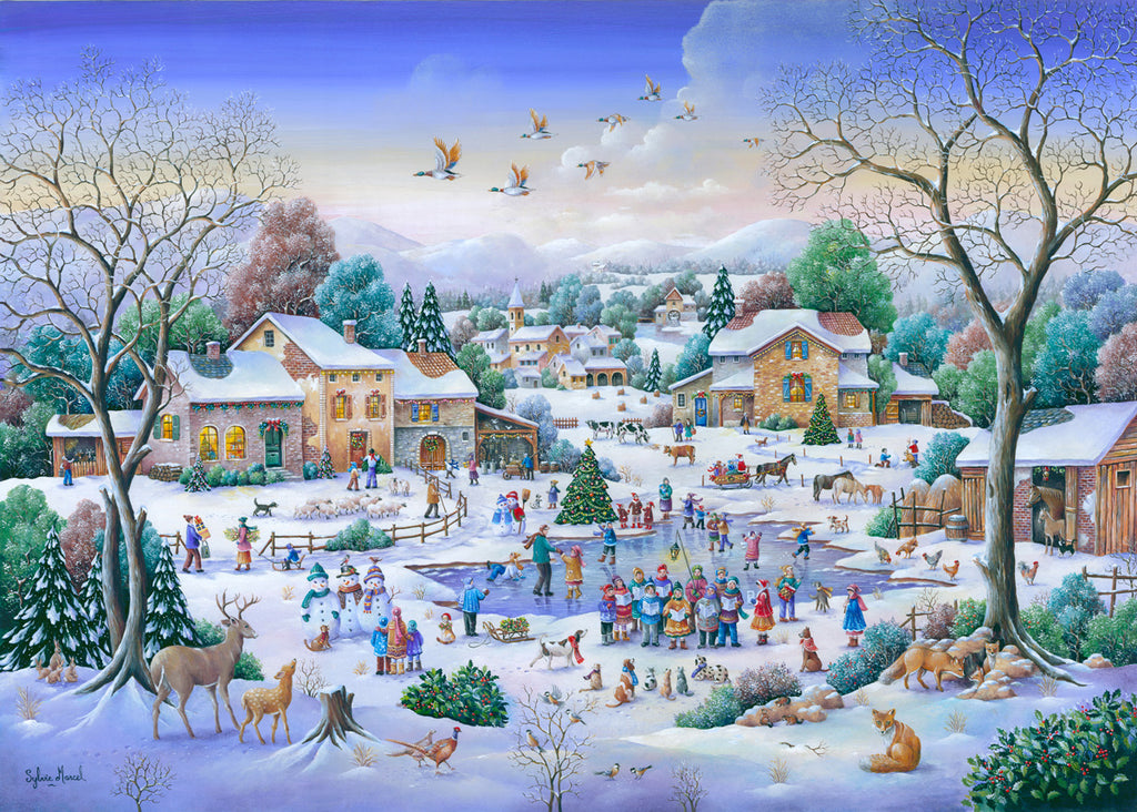 La Chorale de Noël : Plongez dans la Magie des Fêtes avec ce Puzzle de 1000 Pièces