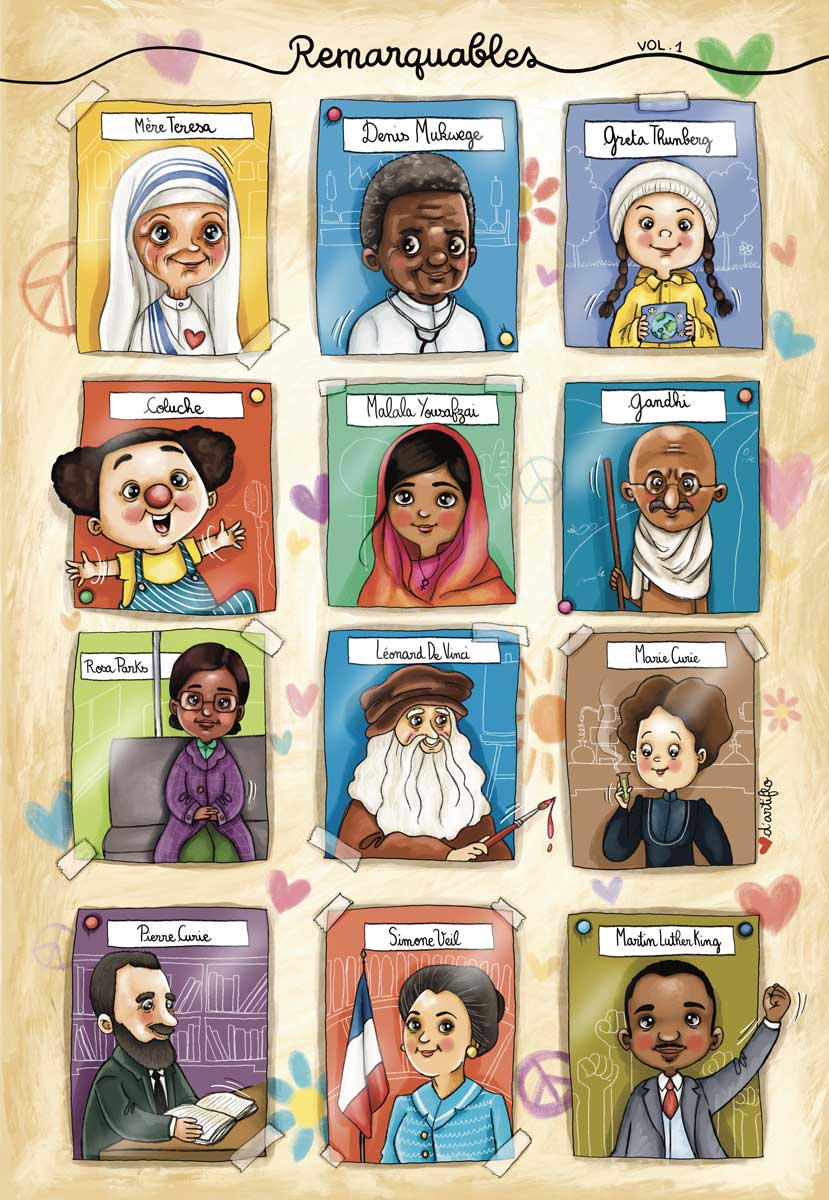 Puzzle Éducatif pour Enfants : Remarquables, Vol. 1 - 100 Pièces