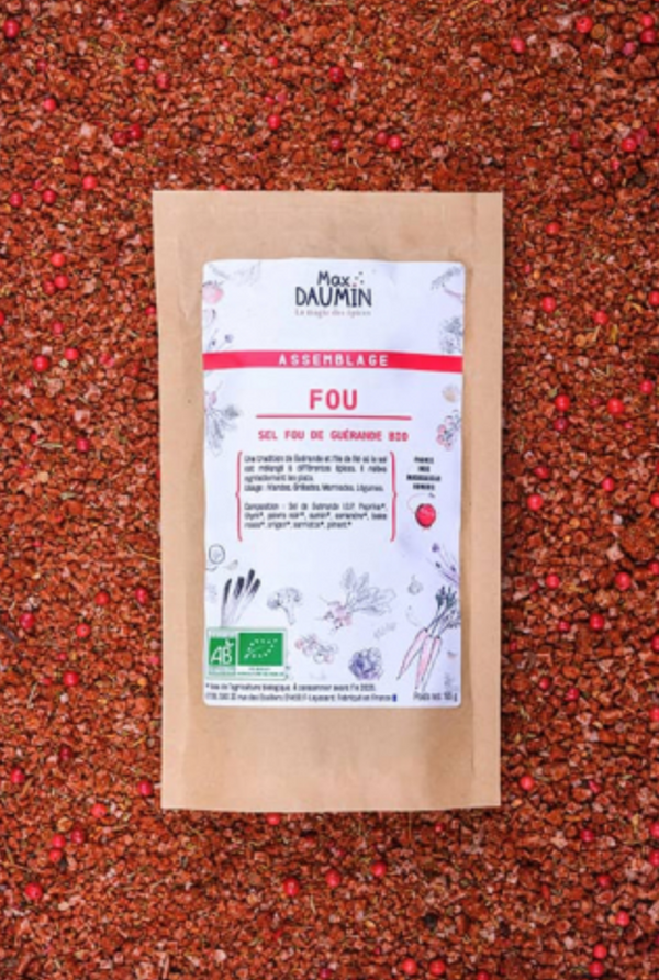 EMERO - Assemblage Sels Fou Bio - Origine : Île de Ré & Guérande (France) - En Sachet