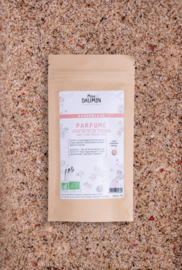 EMERO - Assemblage Sels Cinq Baies Bio - Parfumé - Origine : France - En Sachet