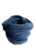 EMERO - Snood Homme - Mohair et Soie - Gris ardoise - Origine : France