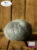 EMERO - Laine à tricoter - Mohair et Soie – Gris Hibou - Origine : France