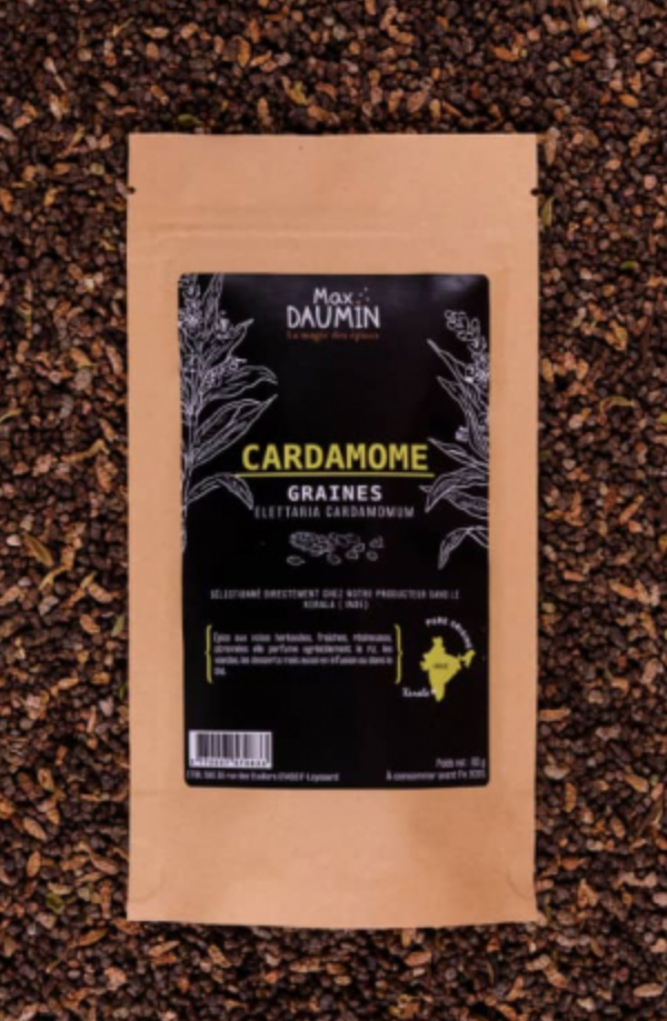 EMERO - Cardamome Verte - Origine : France - En Sachet